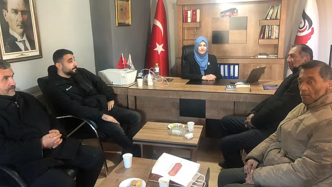 Gökkurt Ocakları'ndan Osmanoğlu'na ziyaret