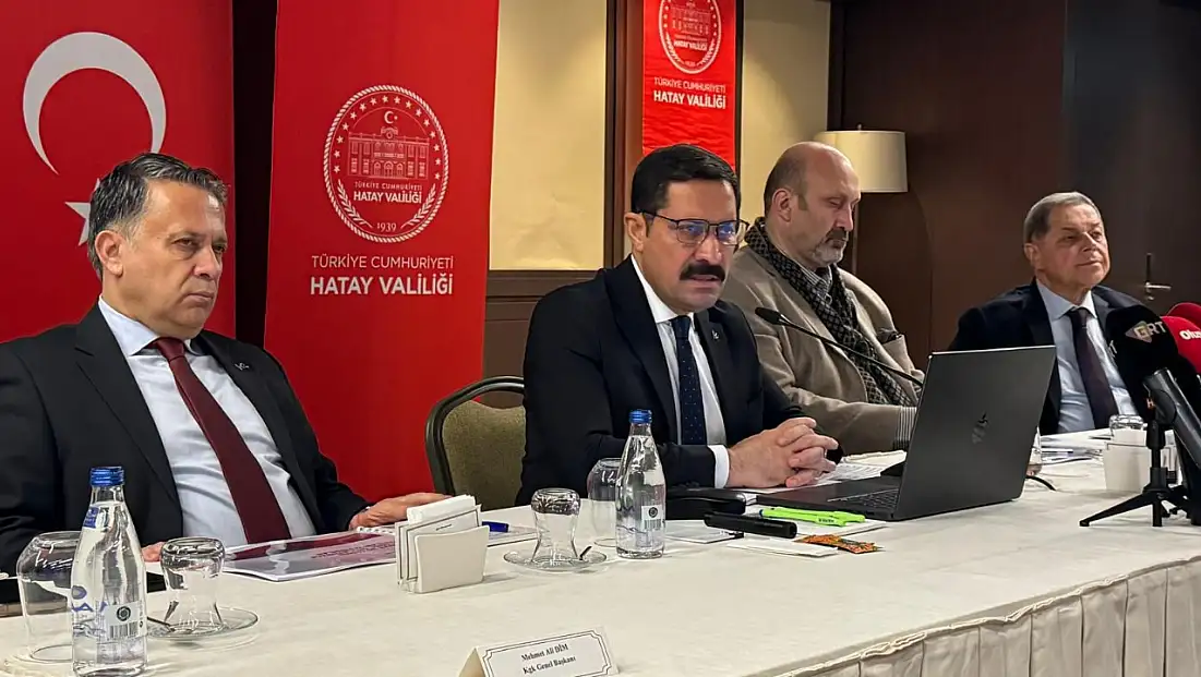 KGK, depremin yıl dönümünde Hatay'da