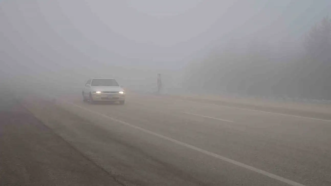 Sis trafiği olumsuz etkiliyor