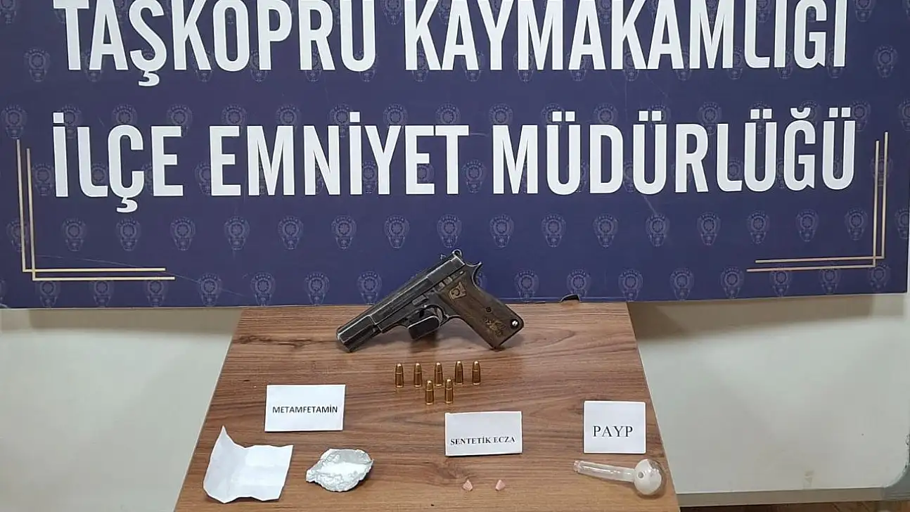 Taşköprü'de uyuşturucu madde ele geçirildi
