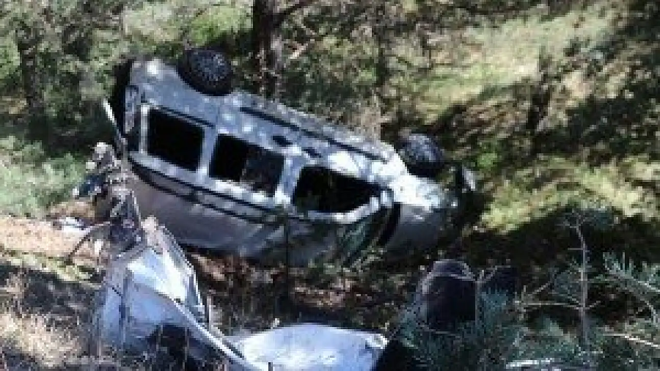 Kastamonu'da düğün dönüşü kaza: 2 ölü, 4 yaralı