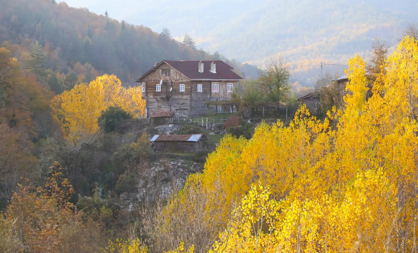 Horma Kanyonu ve Ilıca Şelalesinde sonbahar renkleri