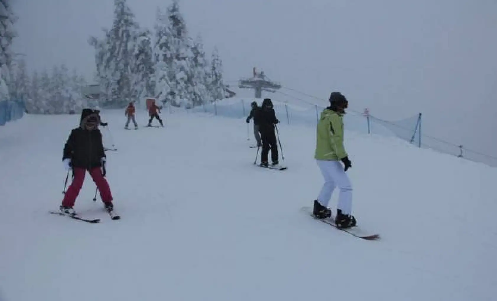 Ilgaz Dağı kayak keyfi