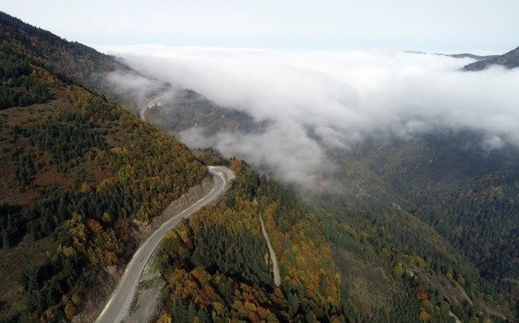 Küre Dağları saklı cennet gibi