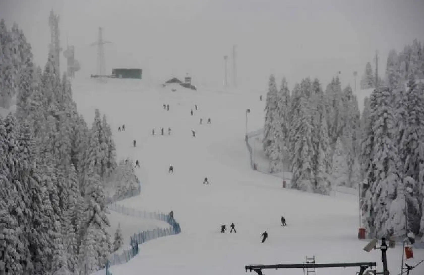 Ilgaz Dağı kayak keyfi