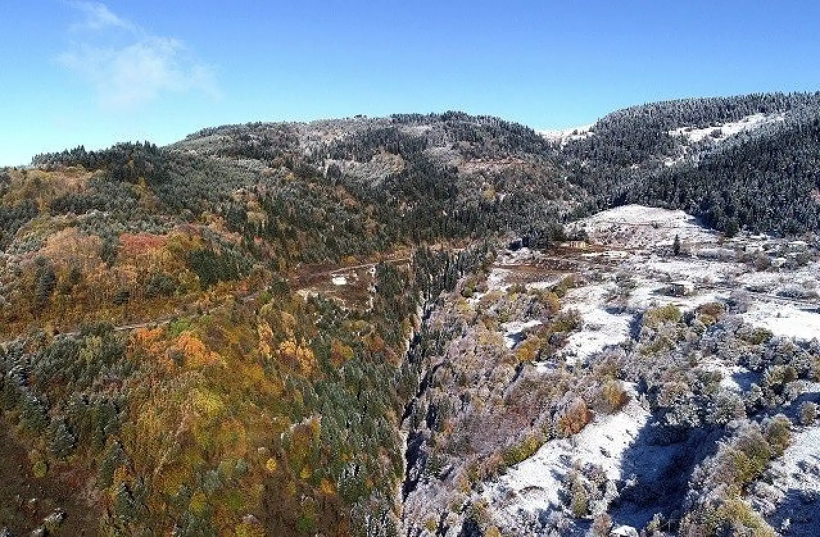 Kastamonu'da sonbaharın renk cümbüşü