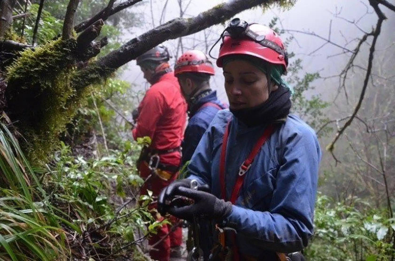 Dağlı Kuylucu Mağarası'nda 2 gün kamp yaptılar