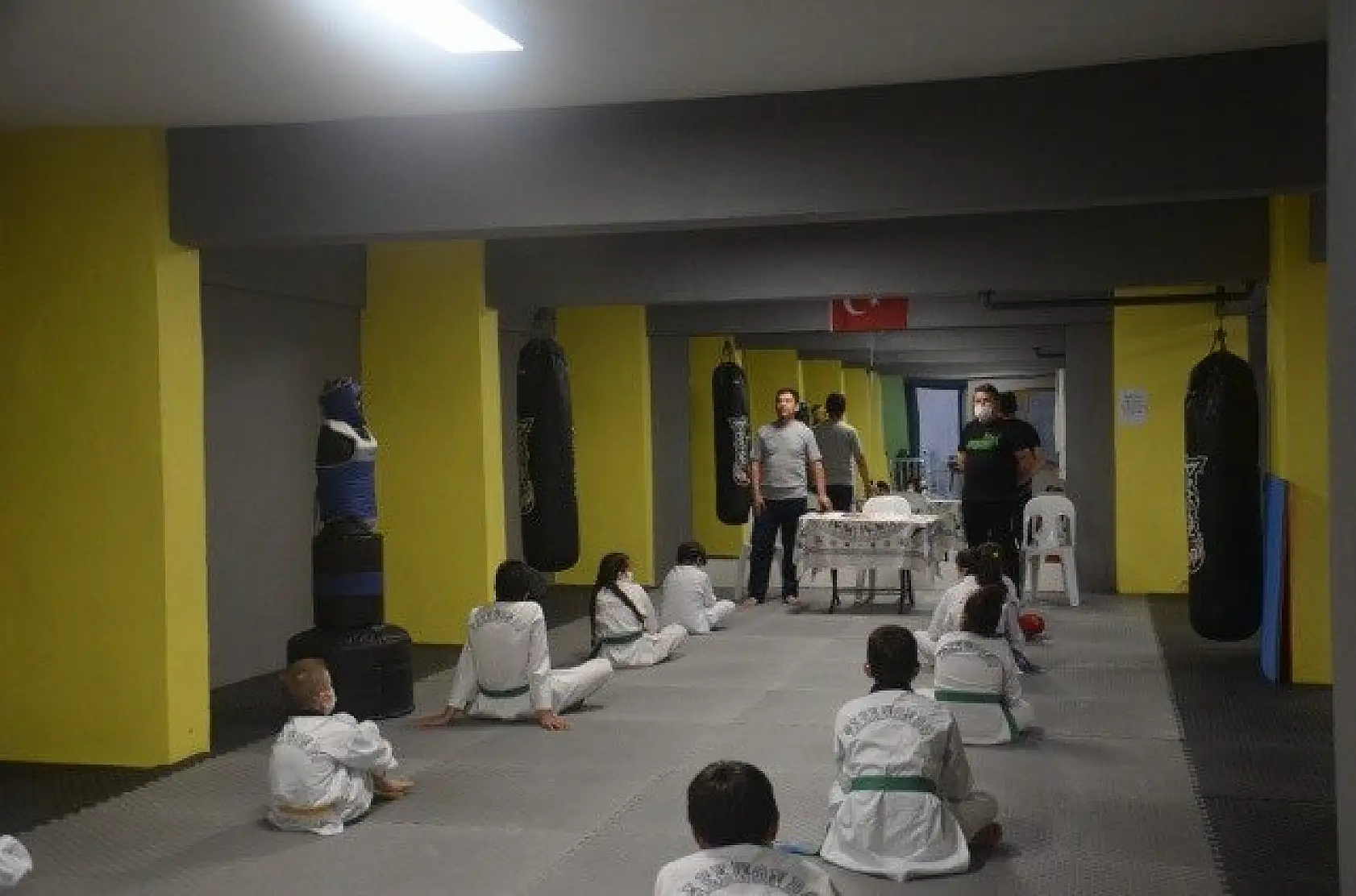 Kovid-19 tedbirli kuşak terfi heyecanı!