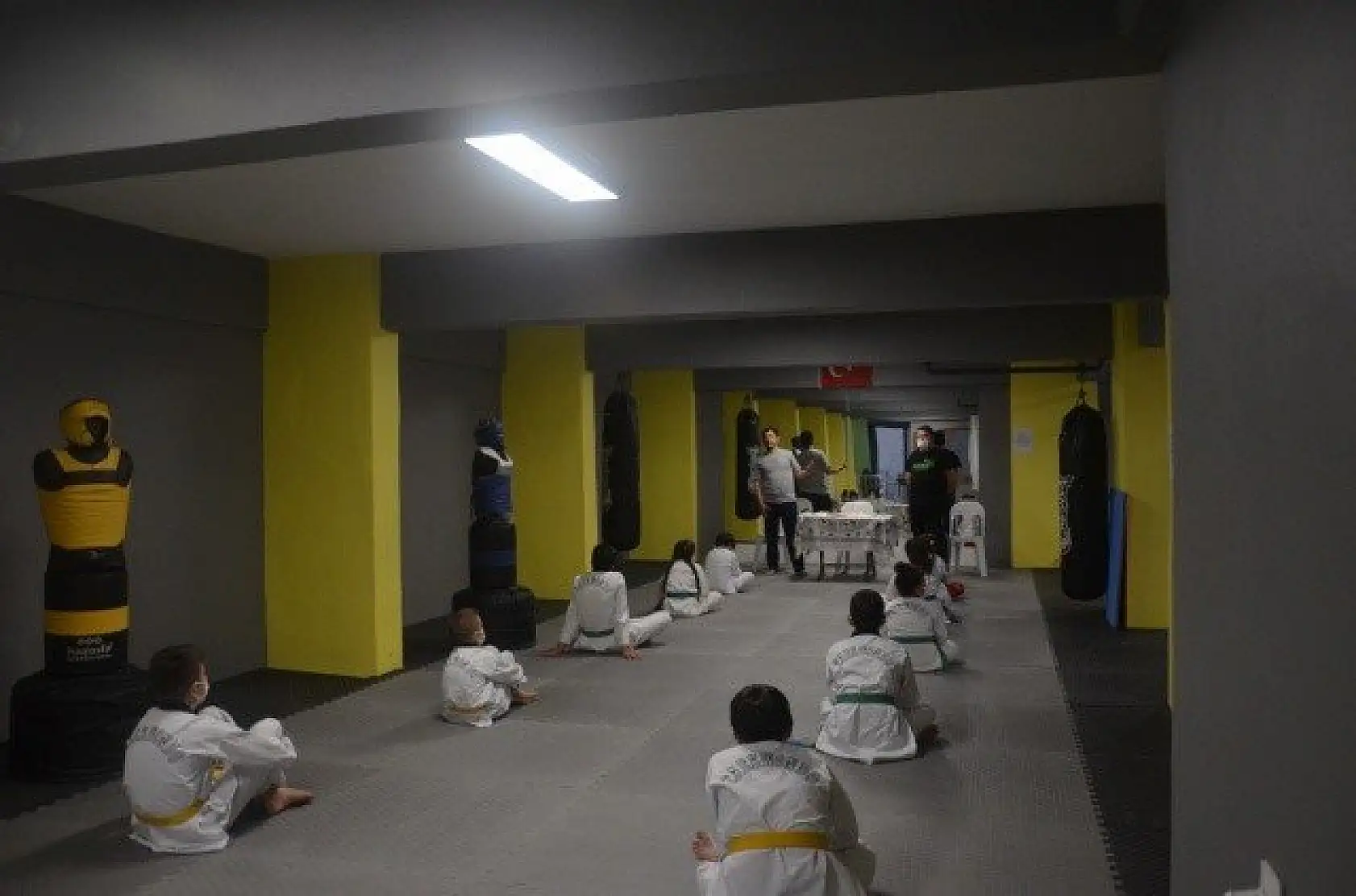 Kovid-19 tedbirli kuşak terfi heyecanı!