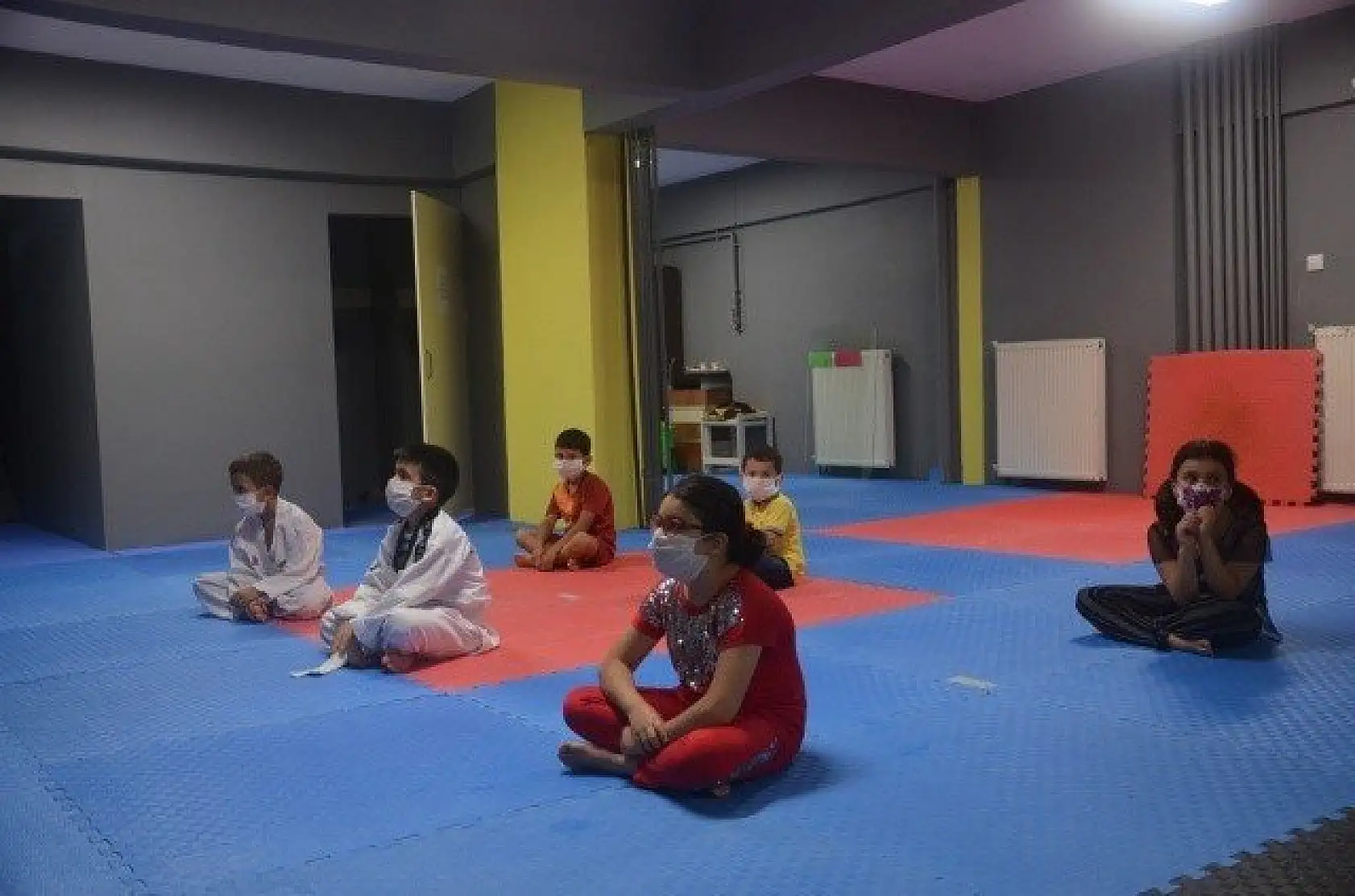 Kovid-19 tedbirli kuşak terfi heyecanı!