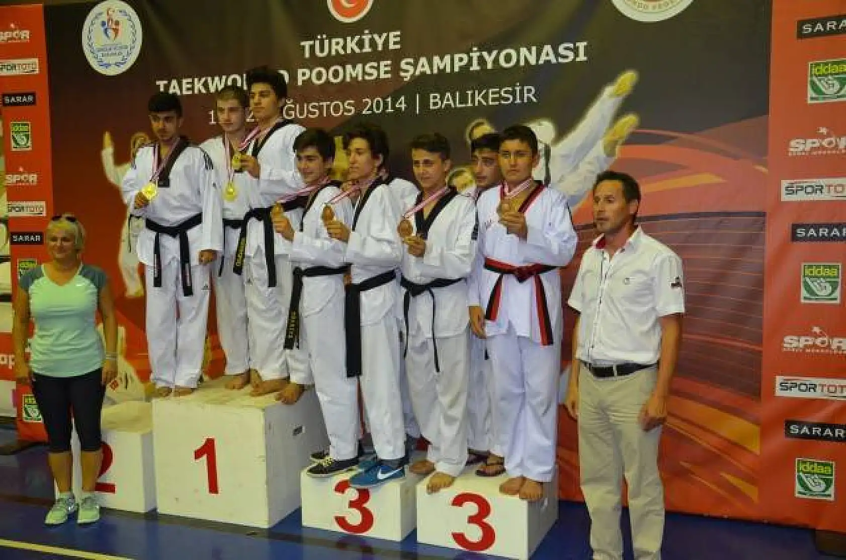 Balıkesir Poomse Türkiye Taekwondo Şampiyonası 19-23.08.2014