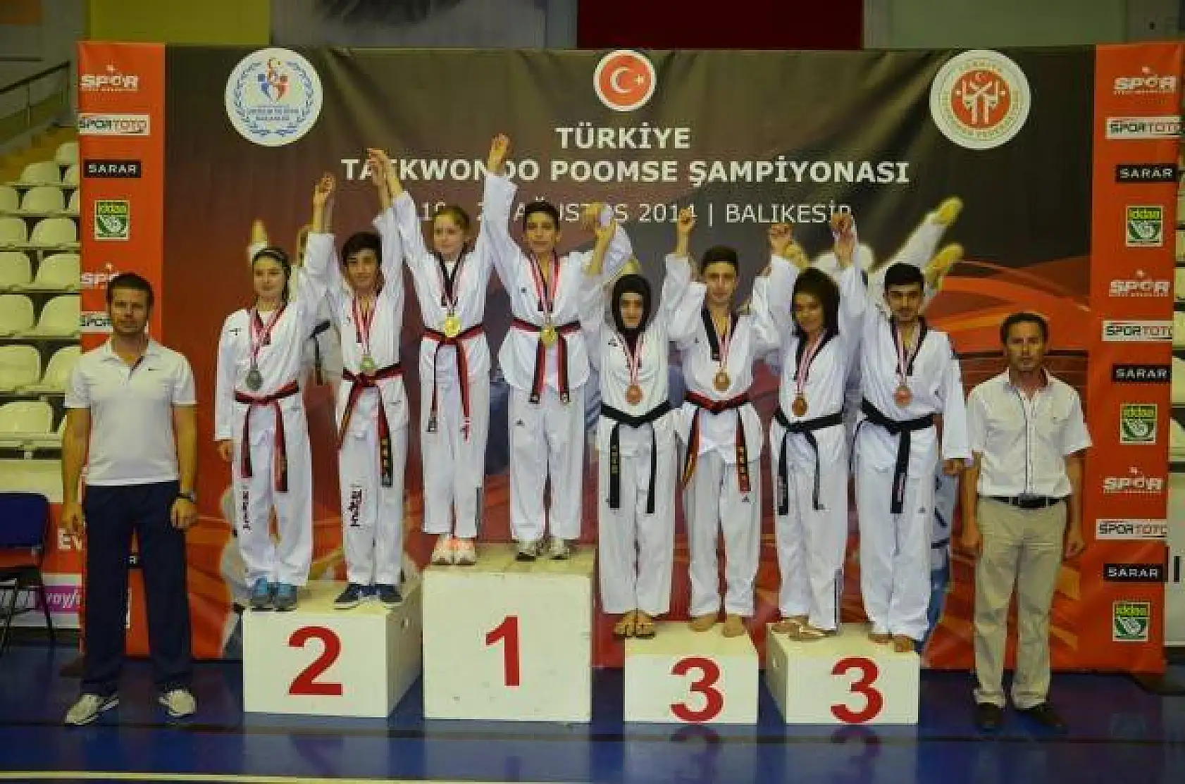 Balıkesir Poomse Türkiye Taekwondo Şampiyonası 19-23.08.2014