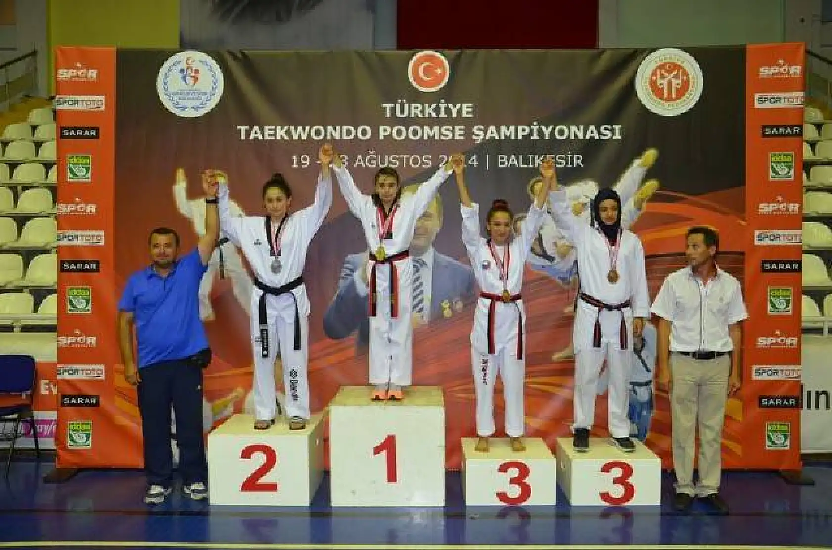 Balıkesir Poomse Türkiye Taekwondo Şampiyonası 19-23.08.2014