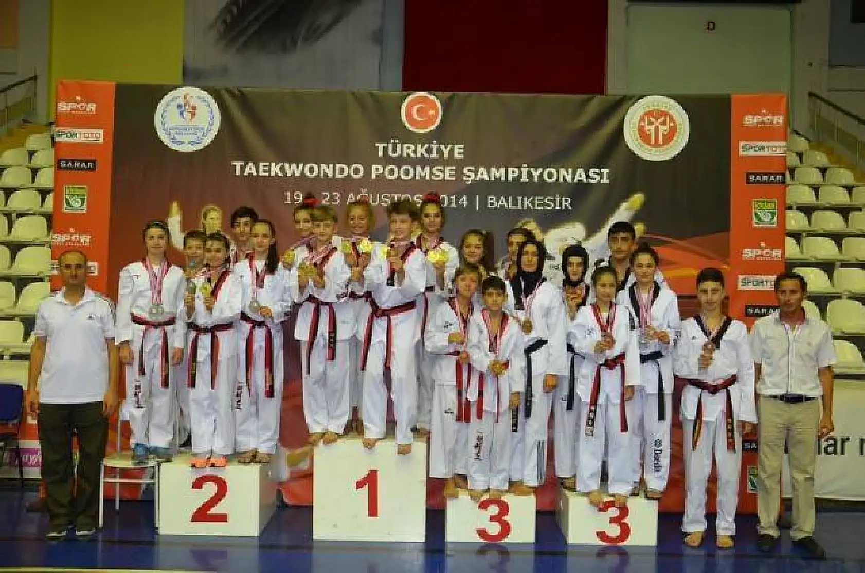 Balıkesir Poomse Türkiye Taekwondo Şampiyonası 19-23.08.2014