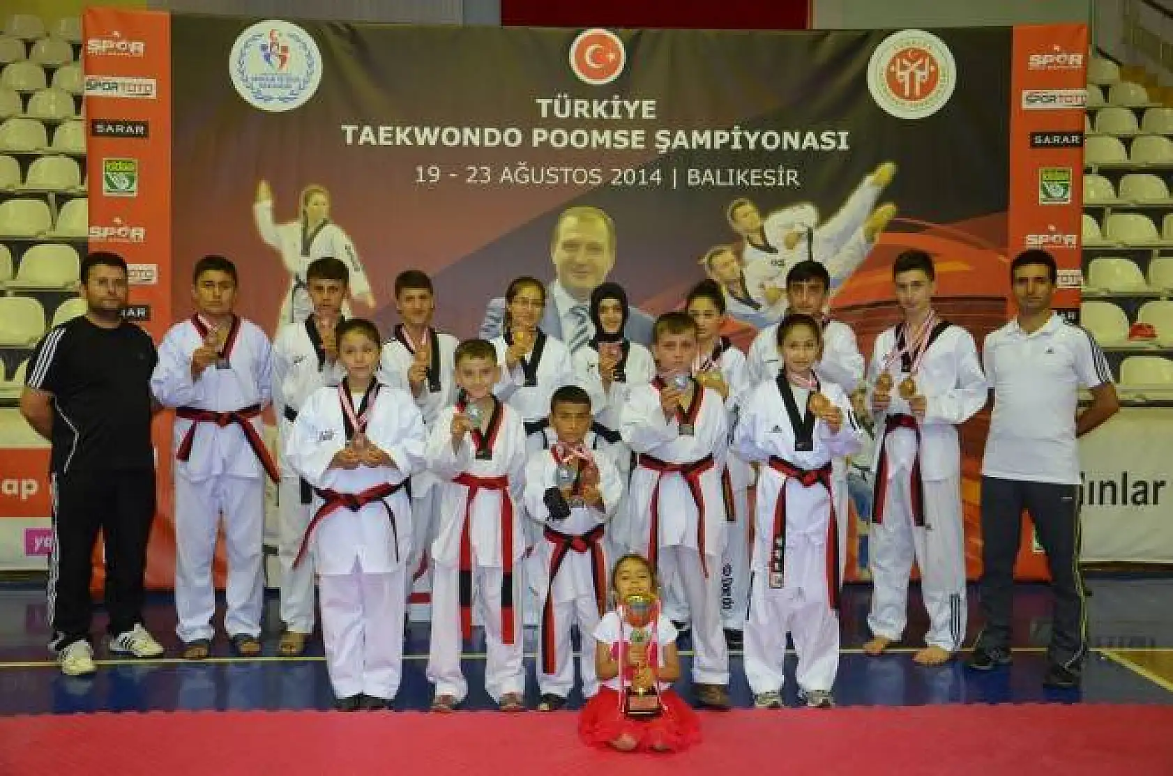 Balıkesir Poomse Türkiye Taekwondo Şampiyonası 19-23.08.2014