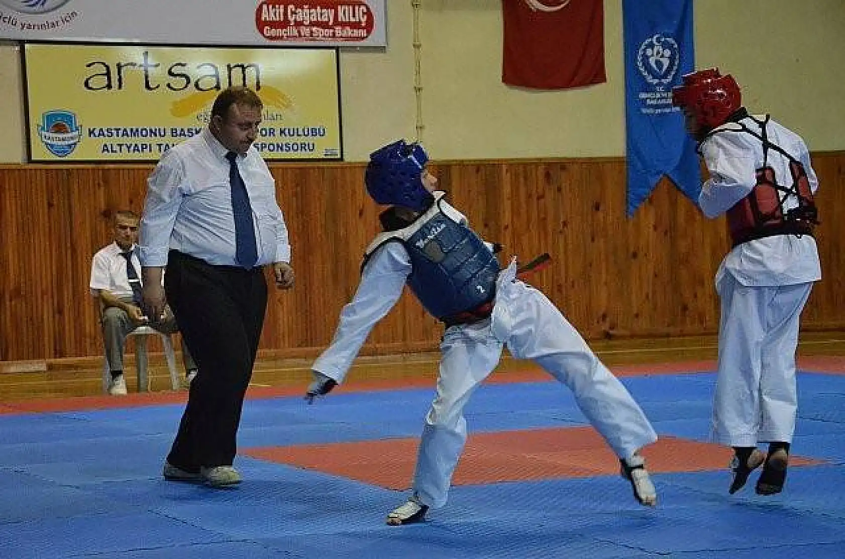 Kastamonu Taekwondo Okullararası il seçmesi 02.03.2014