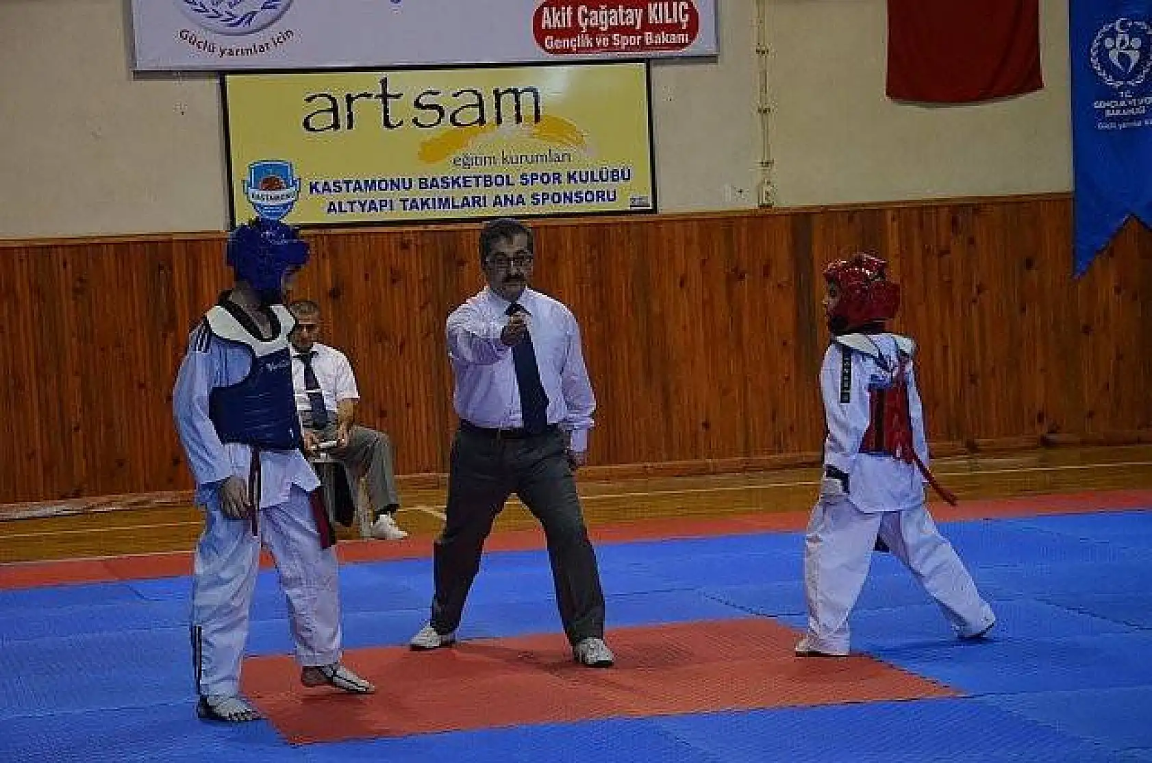 Kastamonu Taekwondo Okullararası il seçmesi 02.03.2014