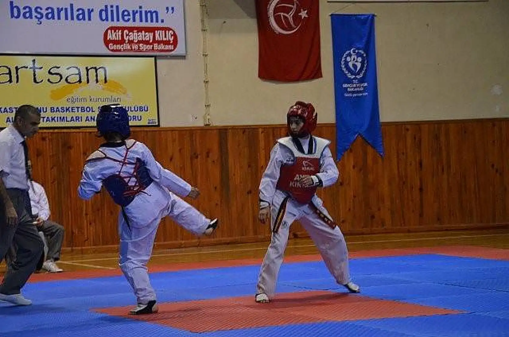 Kastamonu Taekwondo Okullararası il seçmesi 02.03.2014