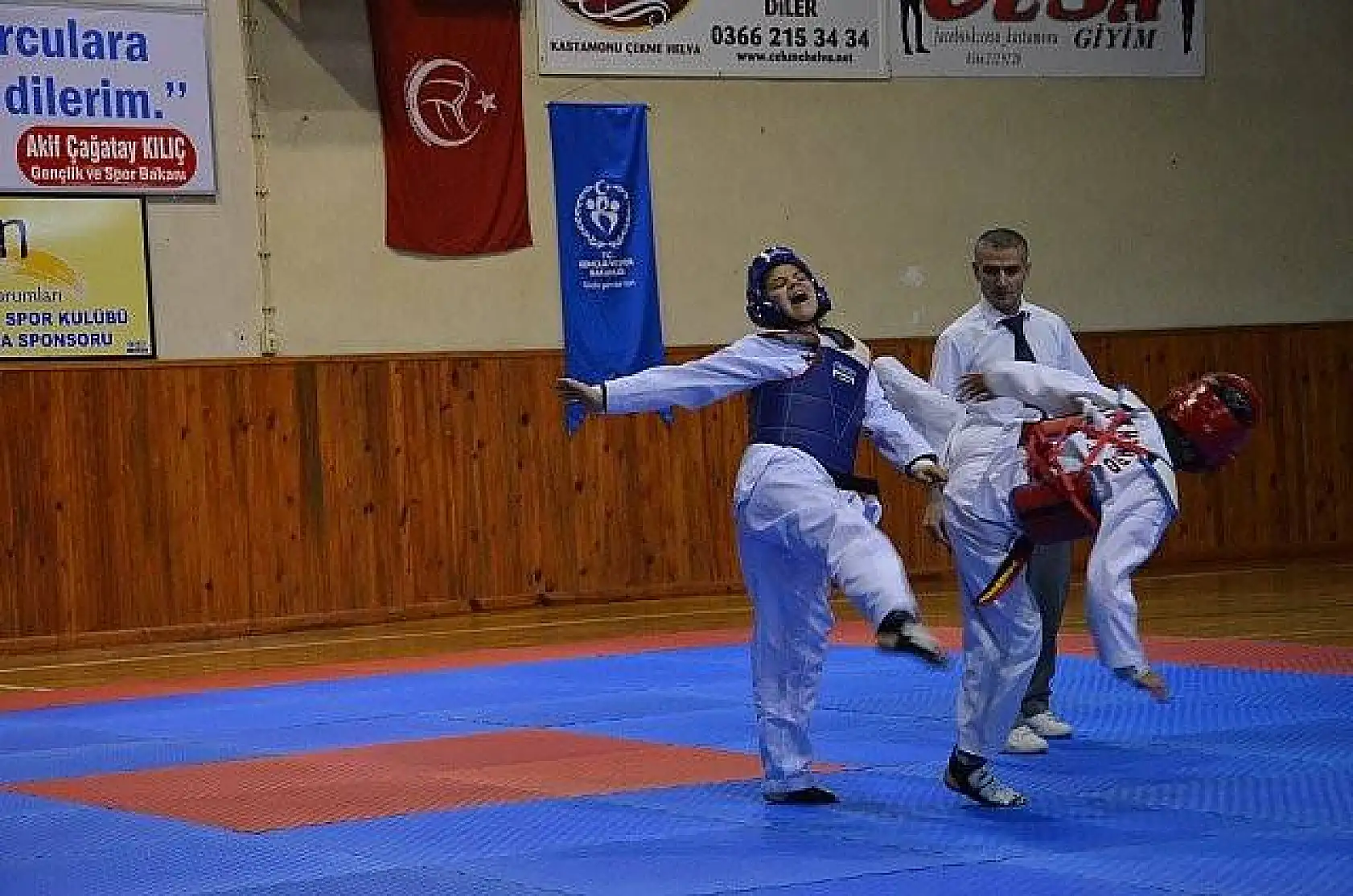 Kastamonu Taekwondo Okullararası il seçmesi 02.03.2014