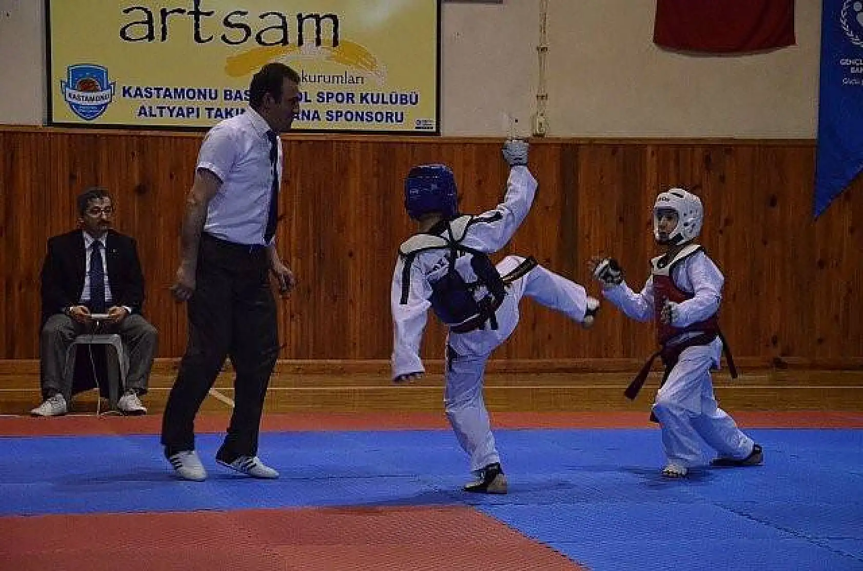 Kastamonu Taekwondo Okullararası il seçmesi 02.03.2014