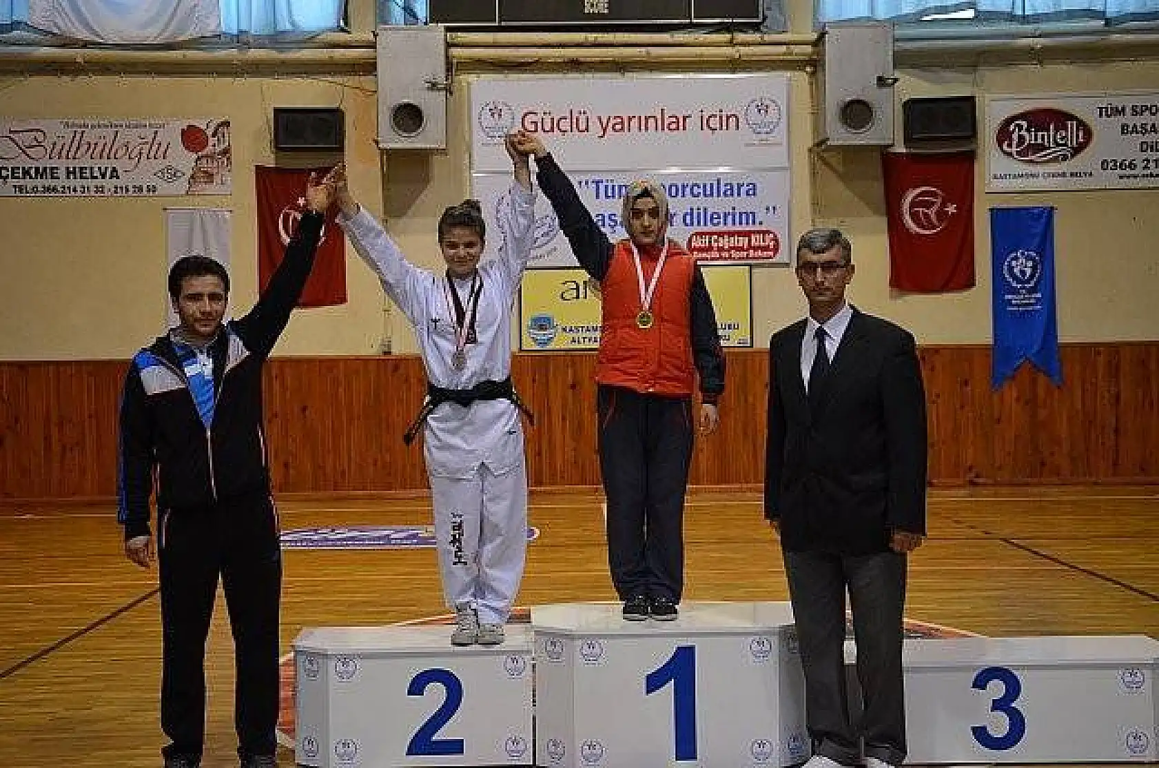 Kastamonu Taekwondo Okullararası il seçmesi 02.03.2014