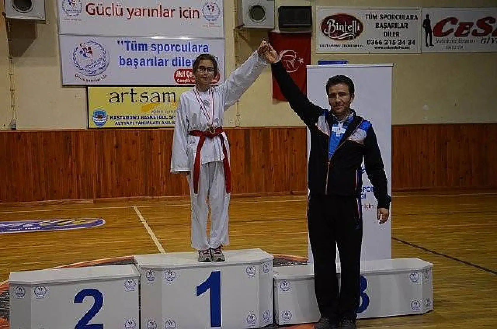 Kastamonu Taekwondo Okullararası il seçmesi 02.03.2014