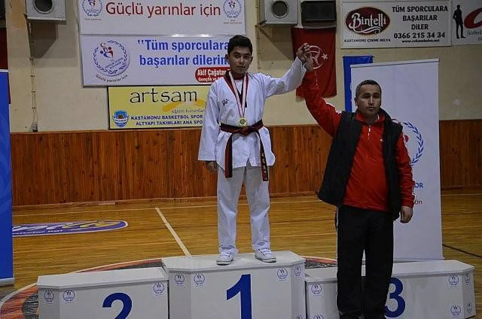 Kastamonu Taekwondo Okullararası il seçmesi 02.03.2014