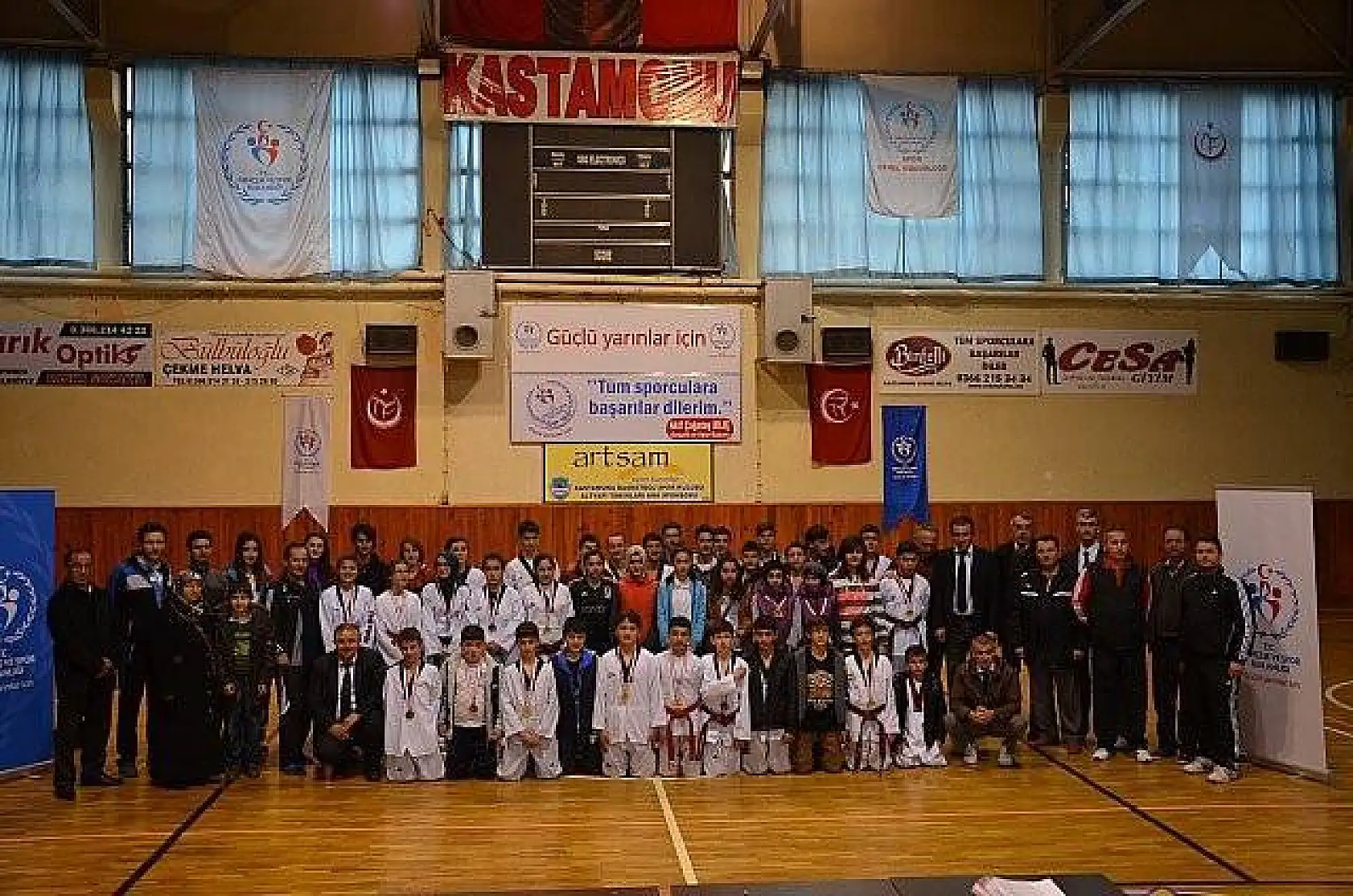 Kastamonu Taekwondo Okullararası il seçmesi 02.03.2014