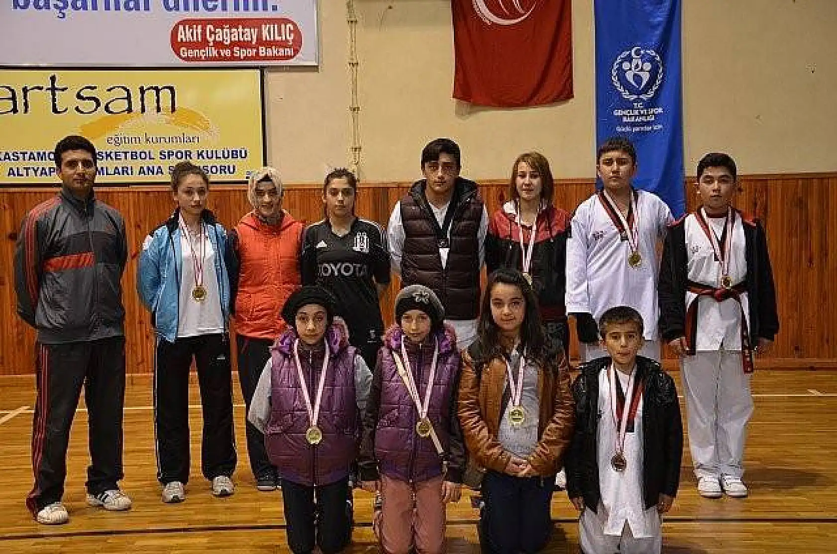 Kastamonu Taekwondo Okullararası il seçmesi 02.03.2014