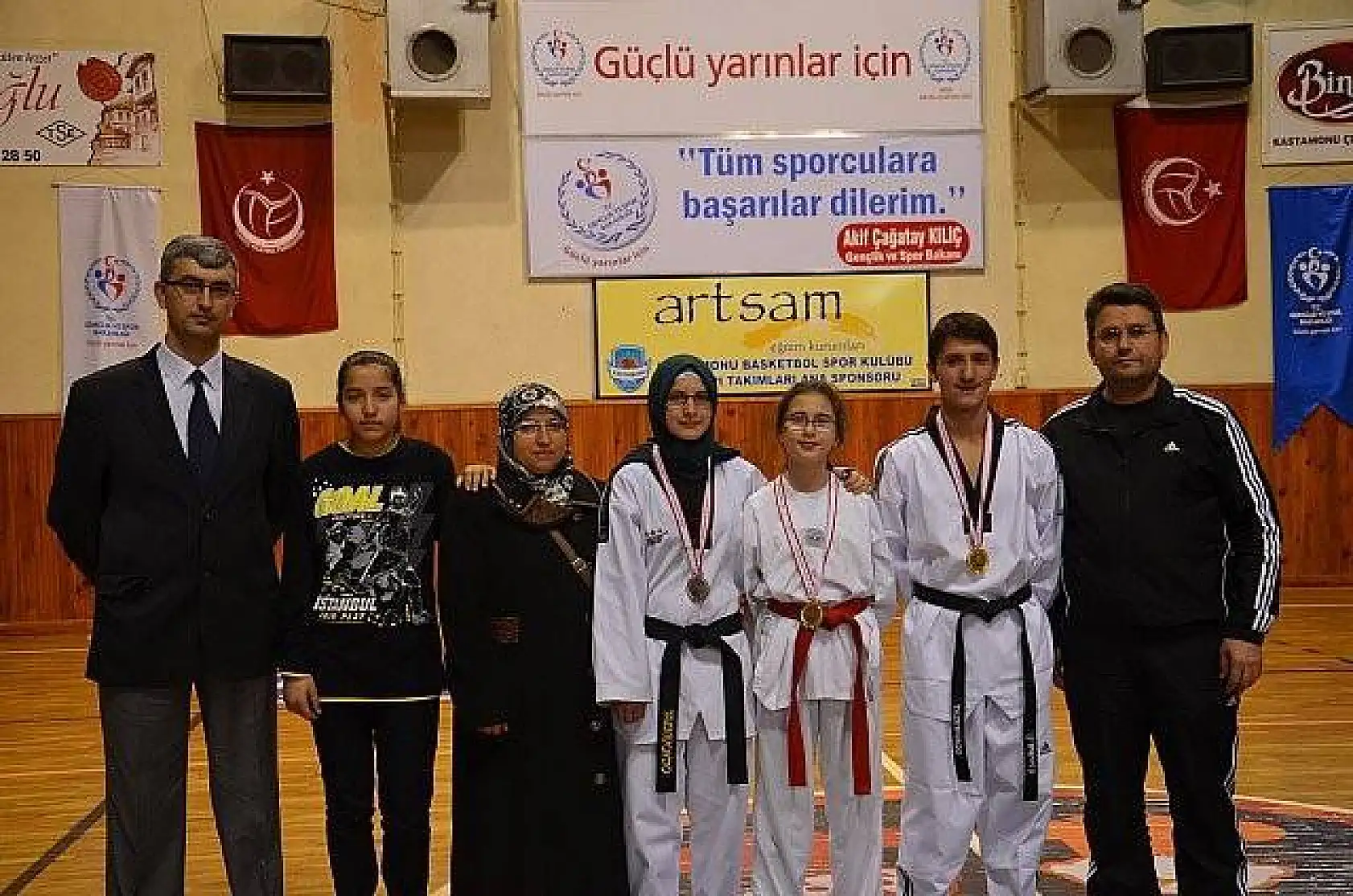 Kastamonu Taekwondo Okullararası il seçmesi 02.03.2014