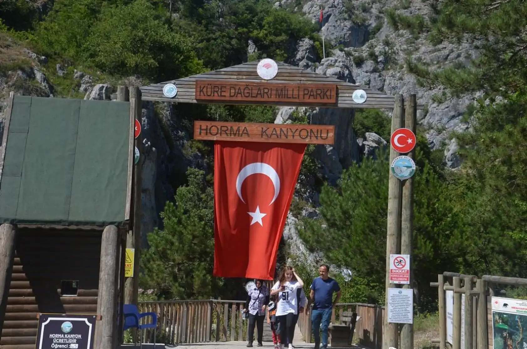 Horma Kanyonu ve Ilıca Şelalesi her mevsim ayrı güzel