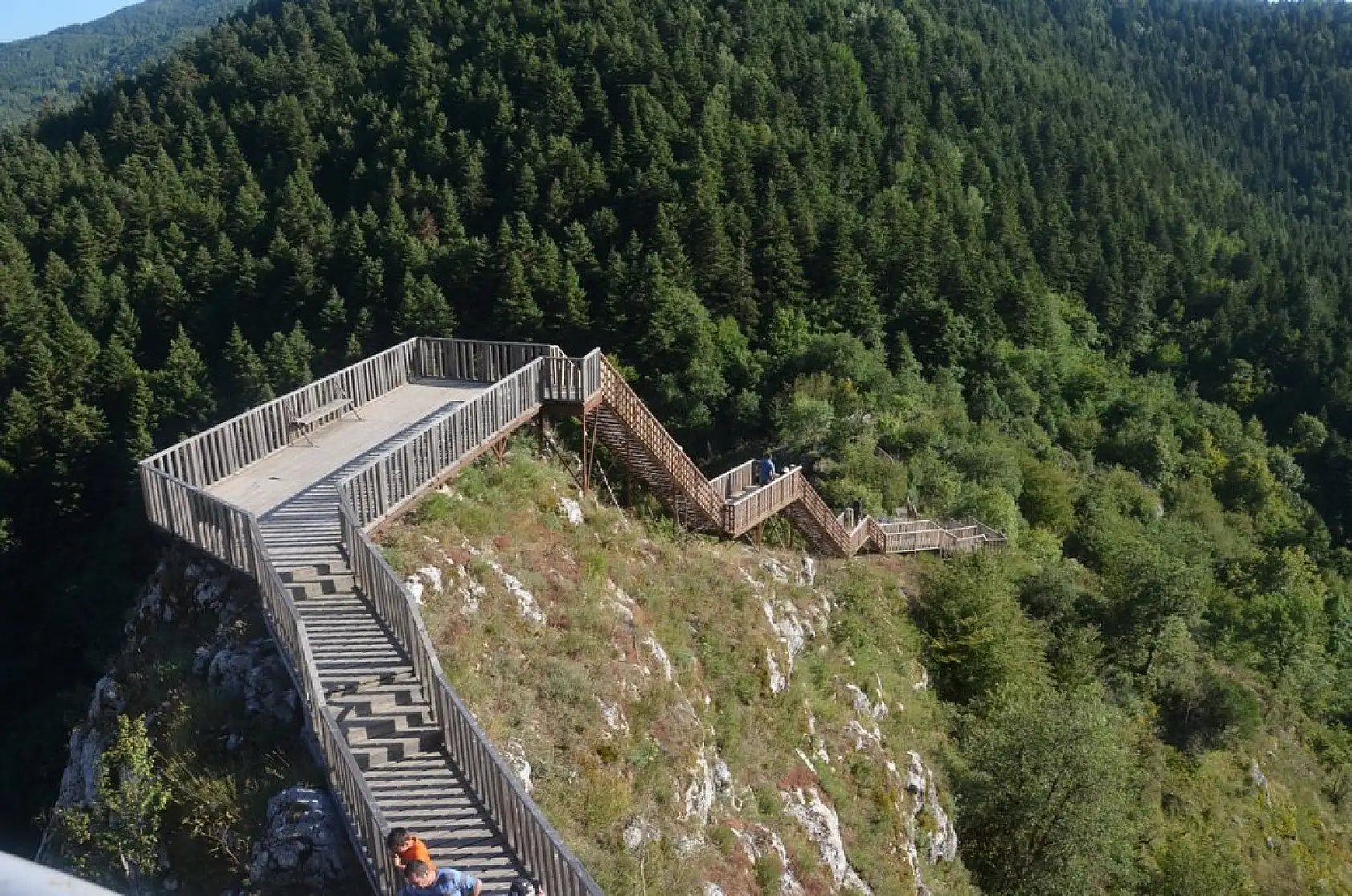 Burgulu terasta adrenalin dolu anlar
