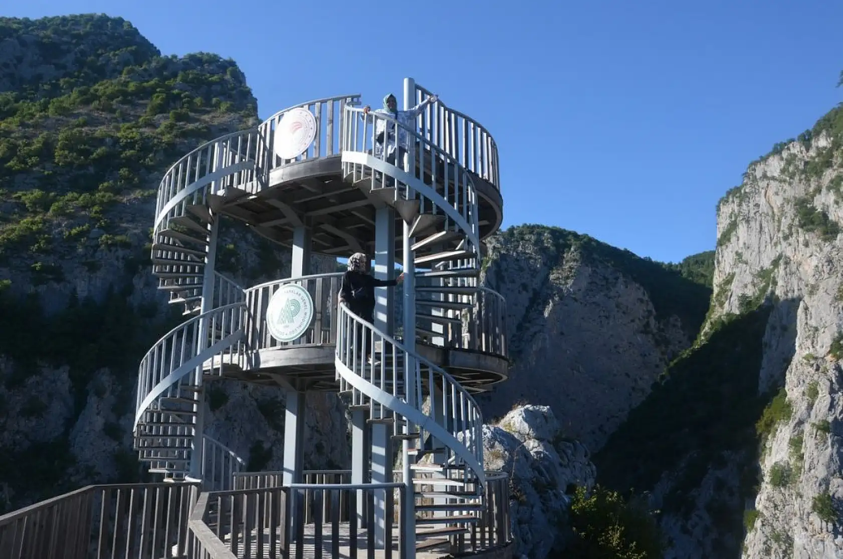 Burgulu terasta adrenalin dolu anlar