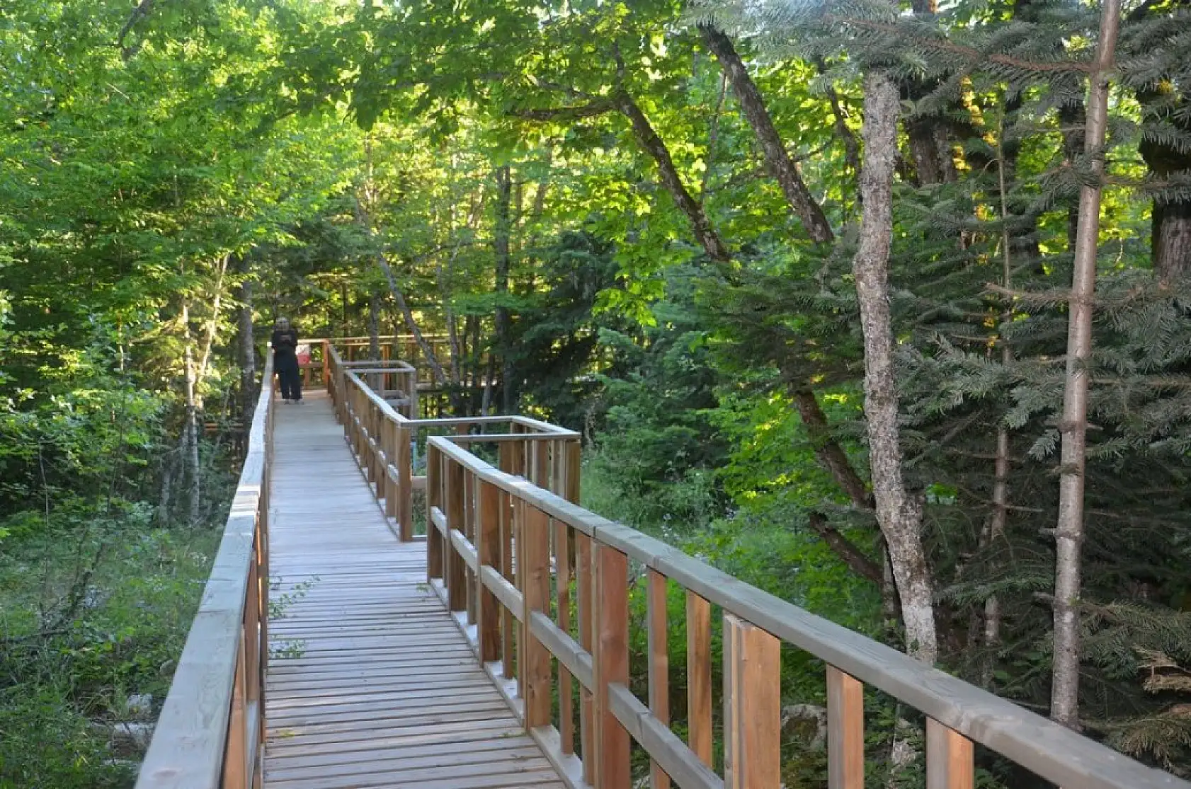 Çatak Kanyonu'ndaki cam teras nefesleri kesiyor