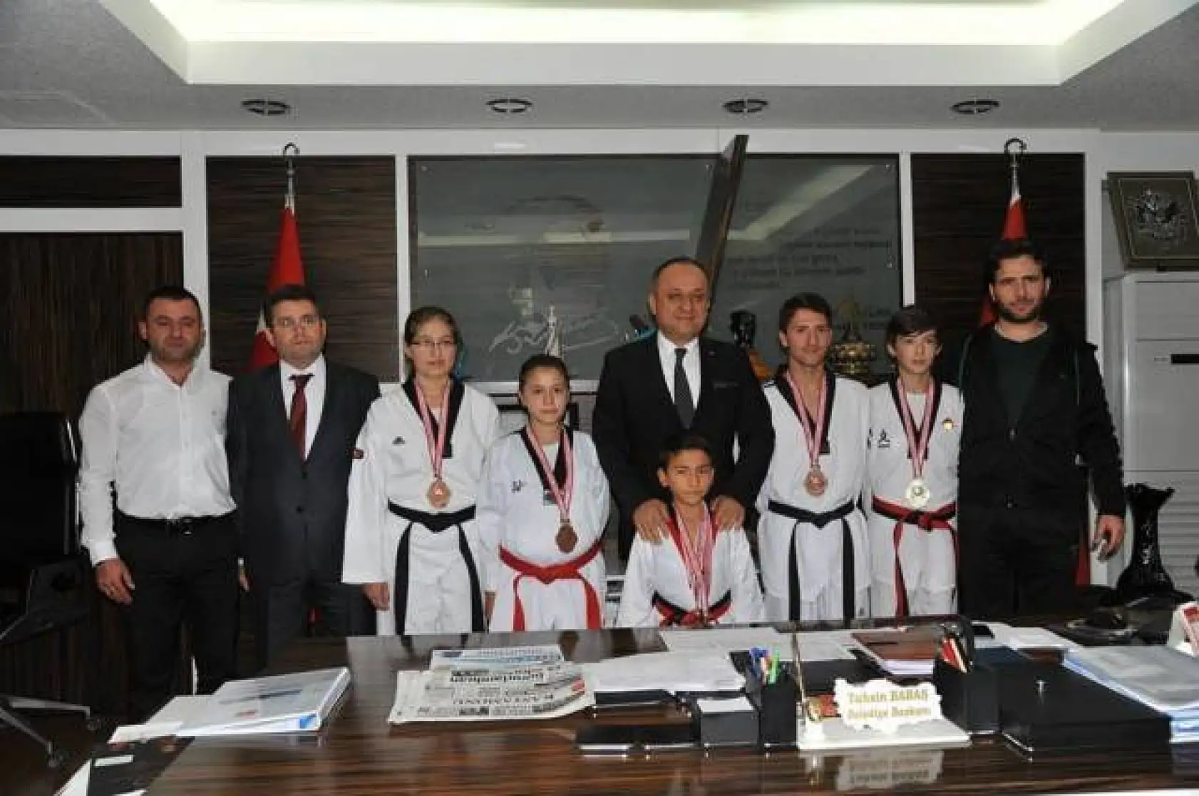Taekwondocularımızdan Babaş'a ziyaret