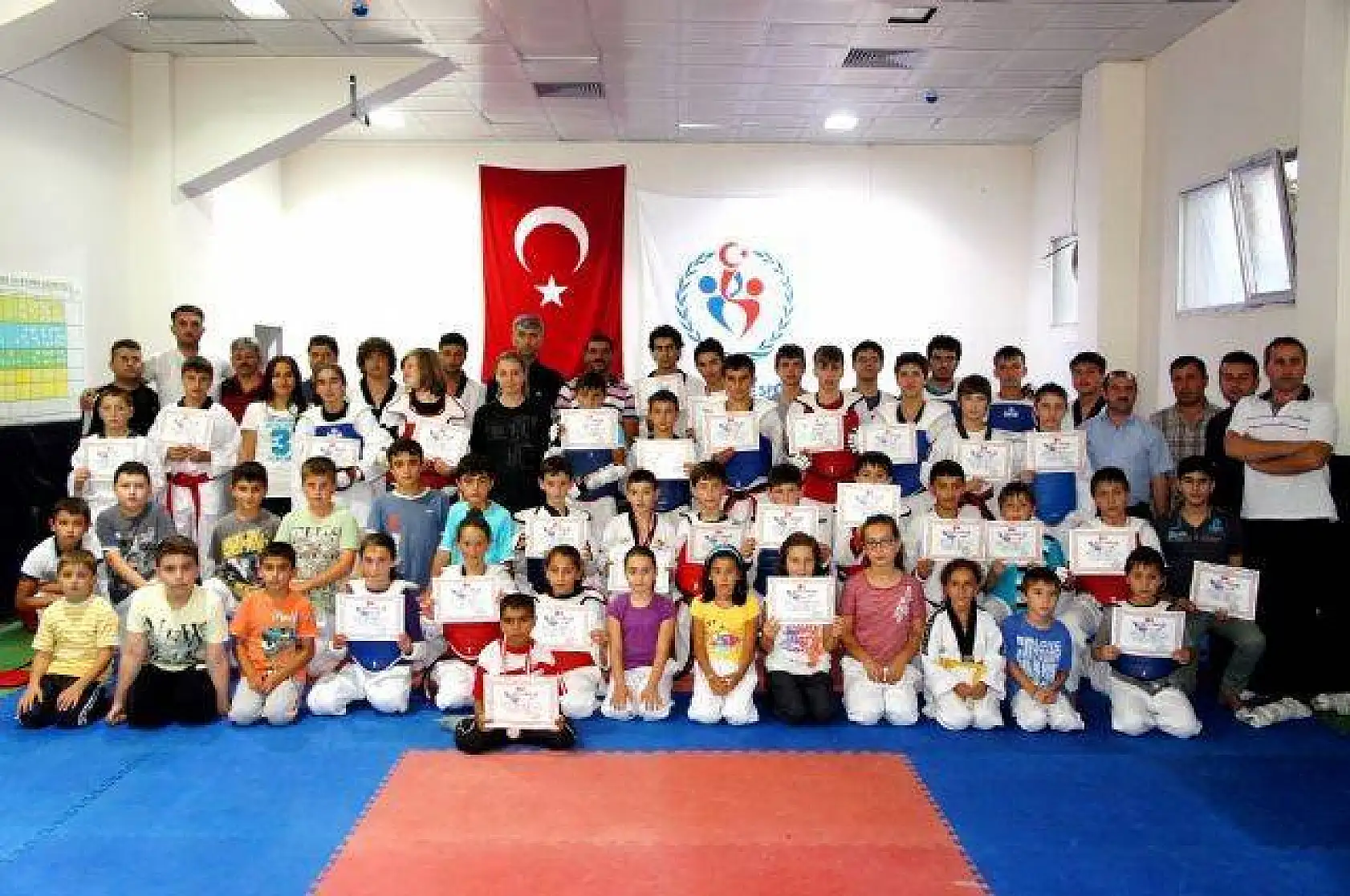 Azeri ve Kastamonu'lu Taekwondocular ortak antrenman 24-25 Ağustos 2013