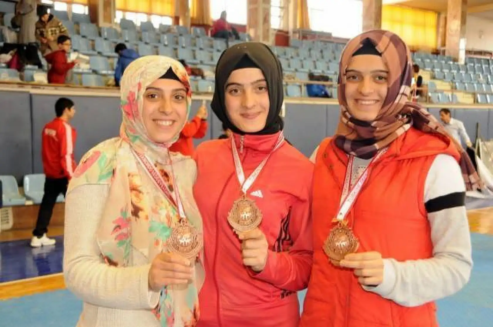 Taekwondoda madalya yağmuru