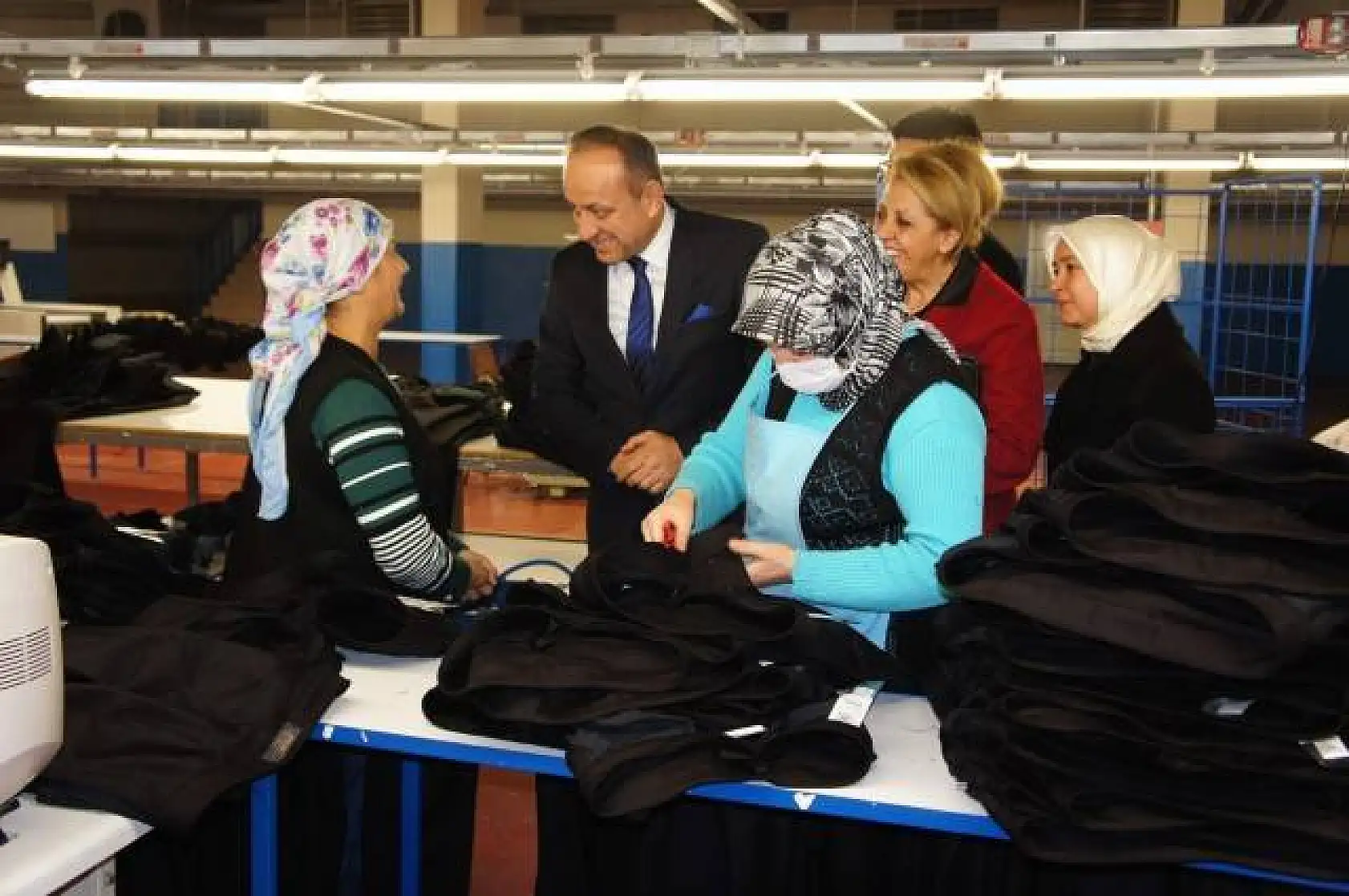 Tahsin Babaş ziyaretlerini sürdürüyor