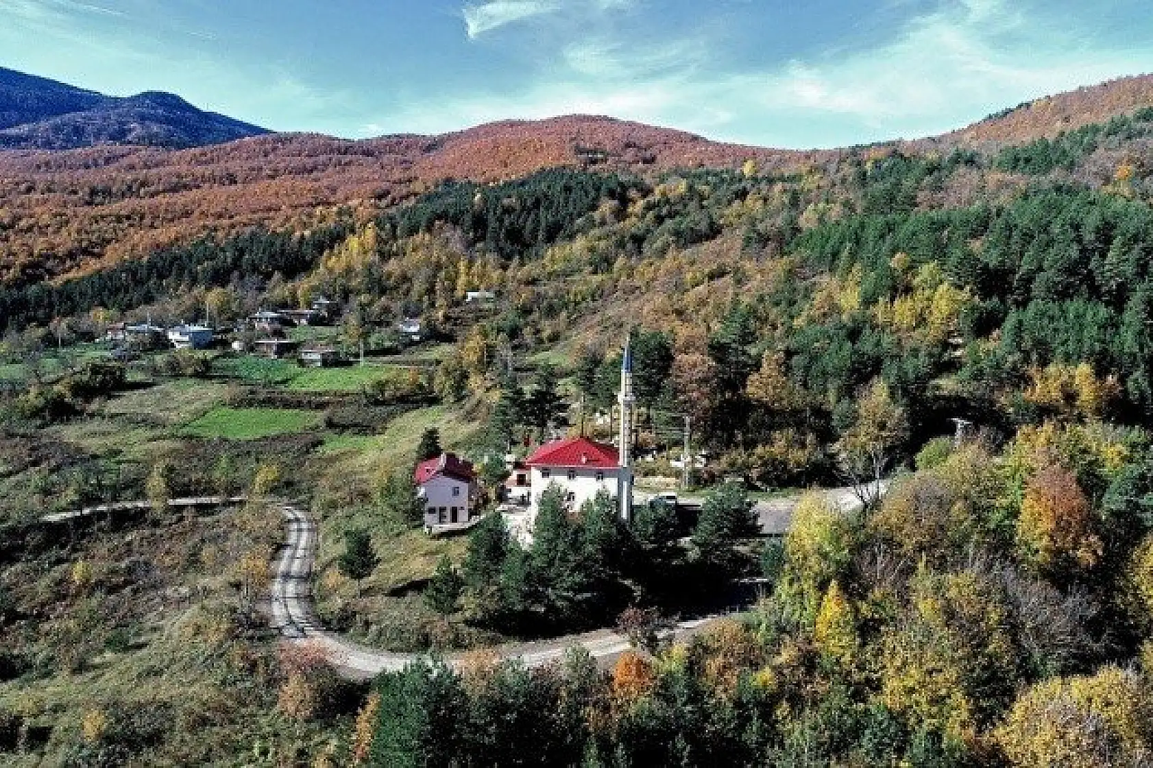 Kastamonu'da sonbahar renklerinin görsel şöleni