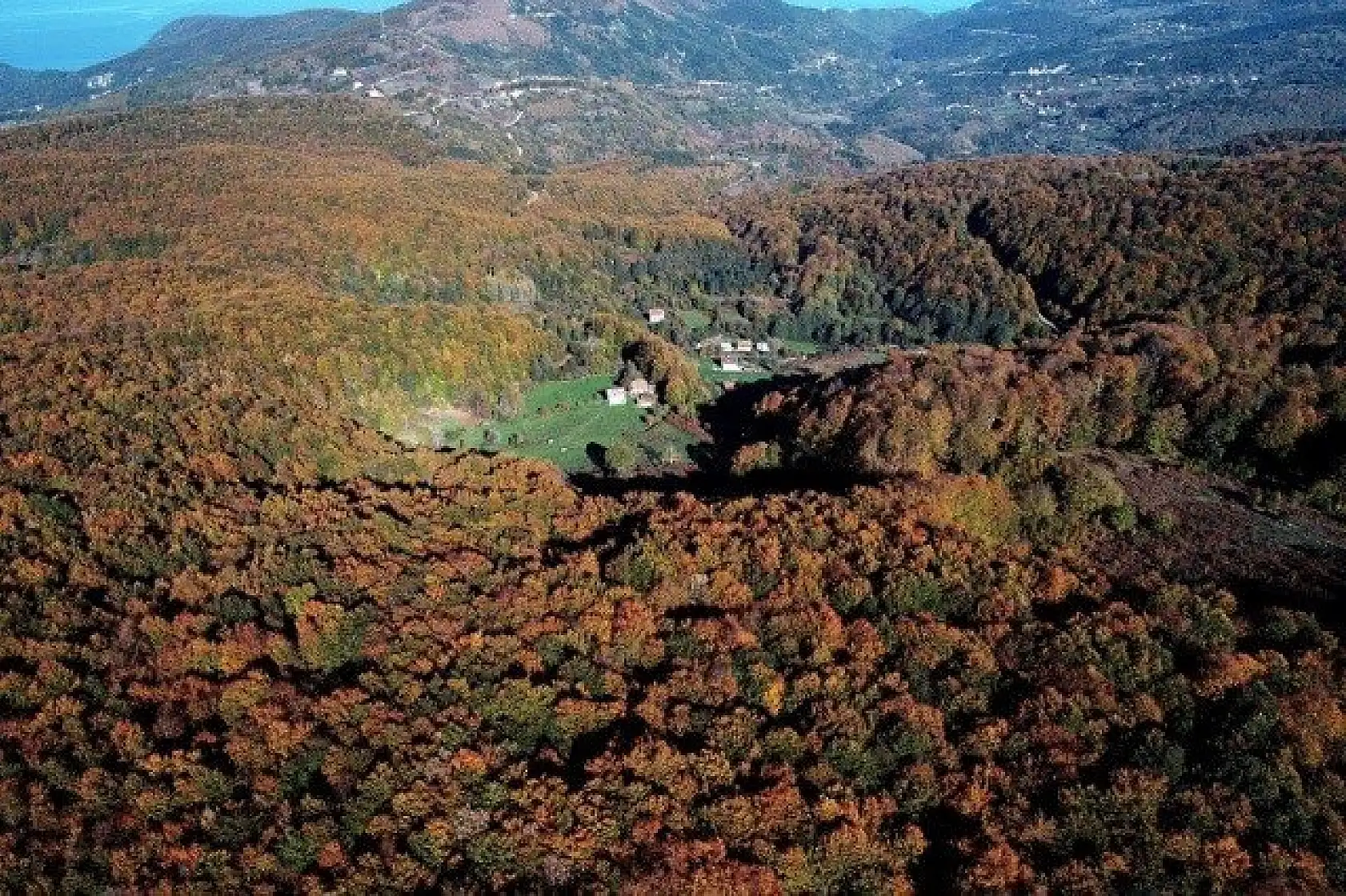 Kastamonu'da sonbahar renklerinin görsel şöleni