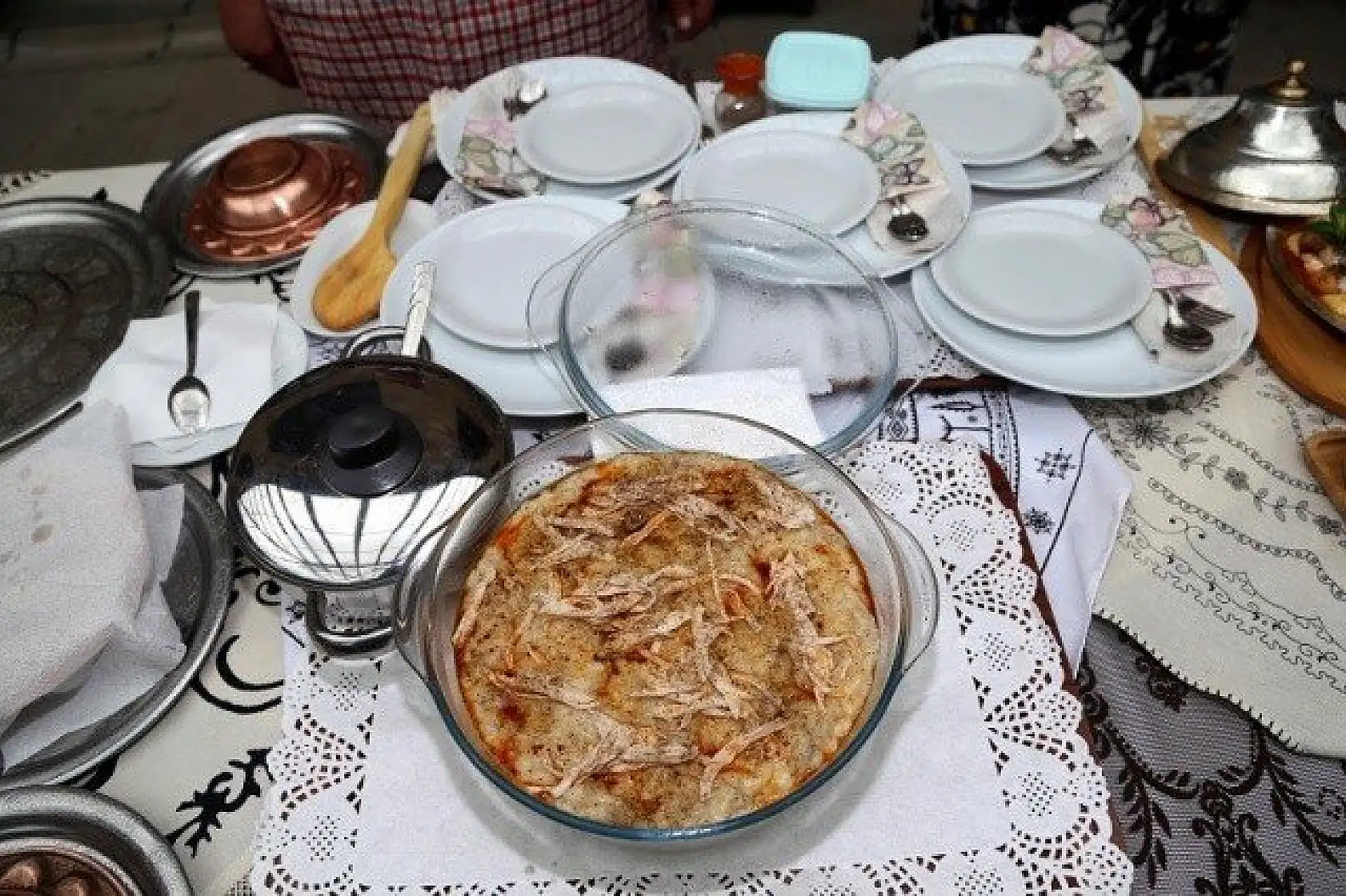 Yöresel lezzetler 600 yıllık handa yarıştırıldı