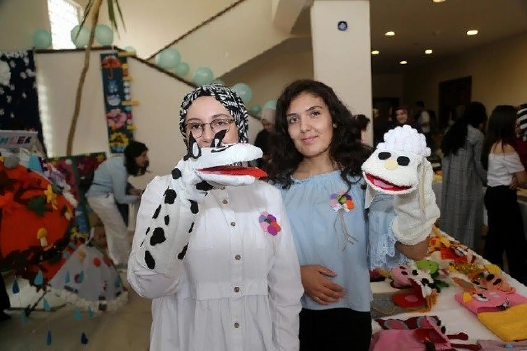 Üniversitelilerin yaptığı oyuncaklar dezavantajlı öğrencilere verilecek