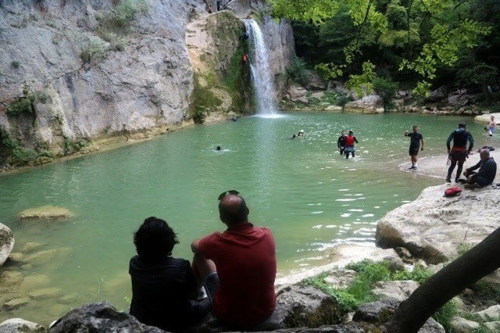 Karadeniz'in &quotsaklı güzelliği" Ilıca Şelalesi