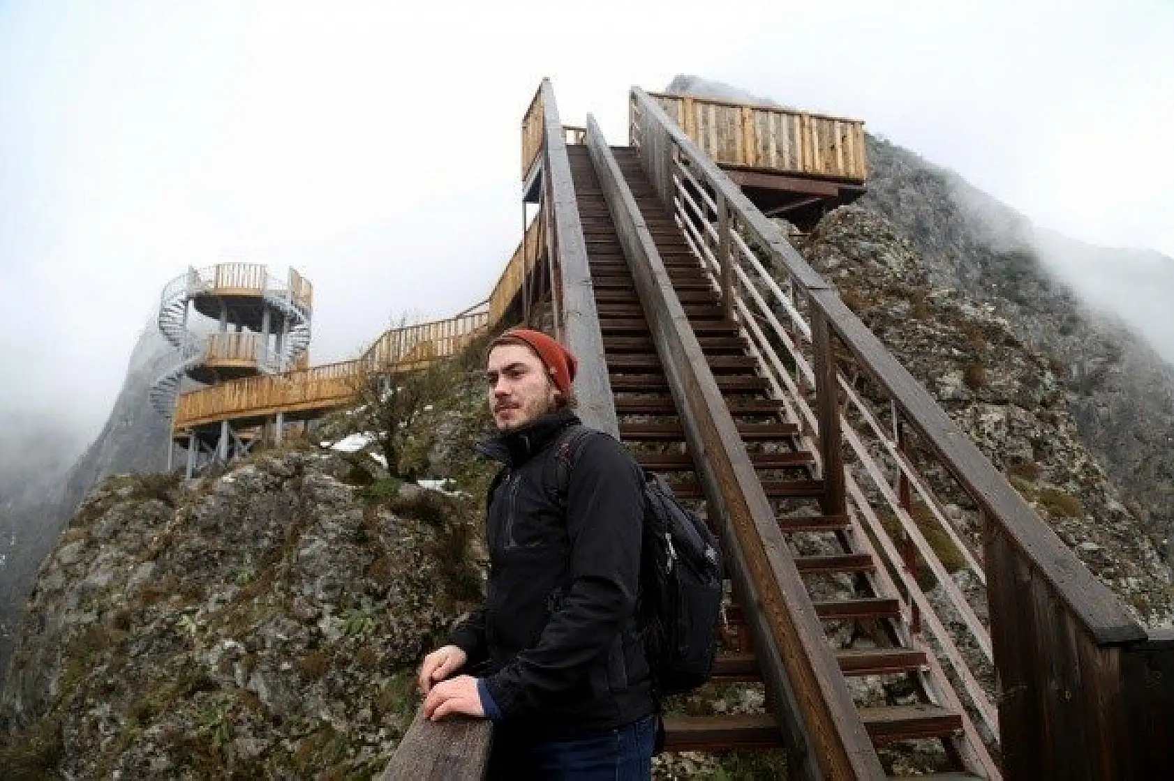 Valla Kanyonu'na yaptırılan seyir terası hizmete girdi