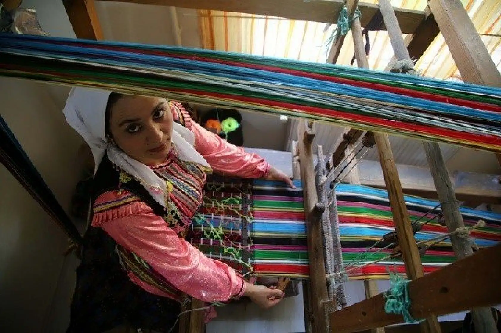 Geleneksel kıyafetli &quotPınar bebek" ilçenin sembolü olmaya aday