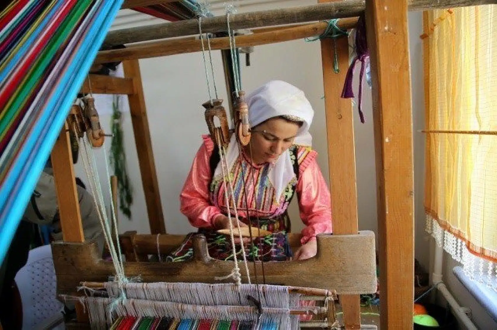 Geleneksel kıyafetli &quotPınar bebek" ilçenin sembolü olmaya aday