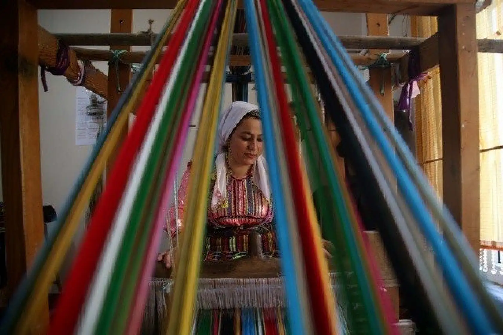 Geleneksel kıyafetli &quotPınar bebek" ilçenin sembolü olmaya aday