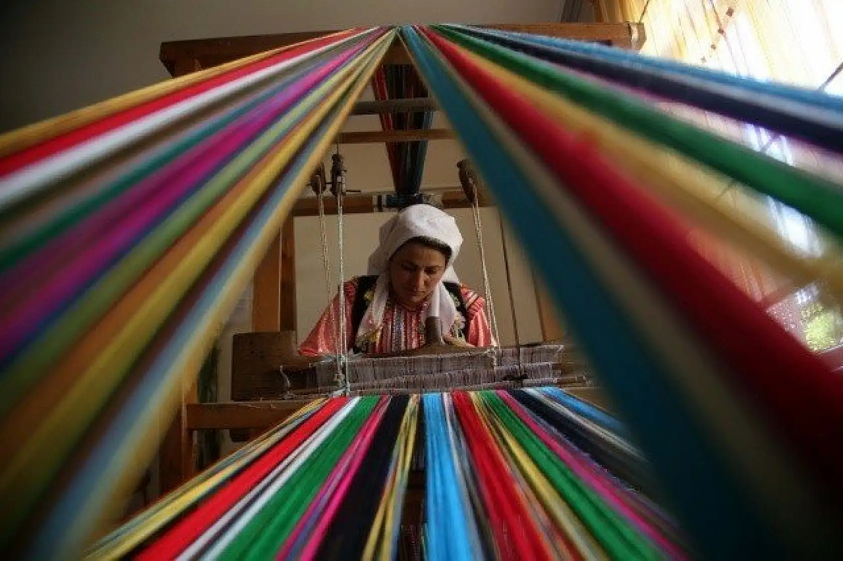 Geleneksel kıyafetli &quotPınar bebek" ilçenin sembolü olmaya aday