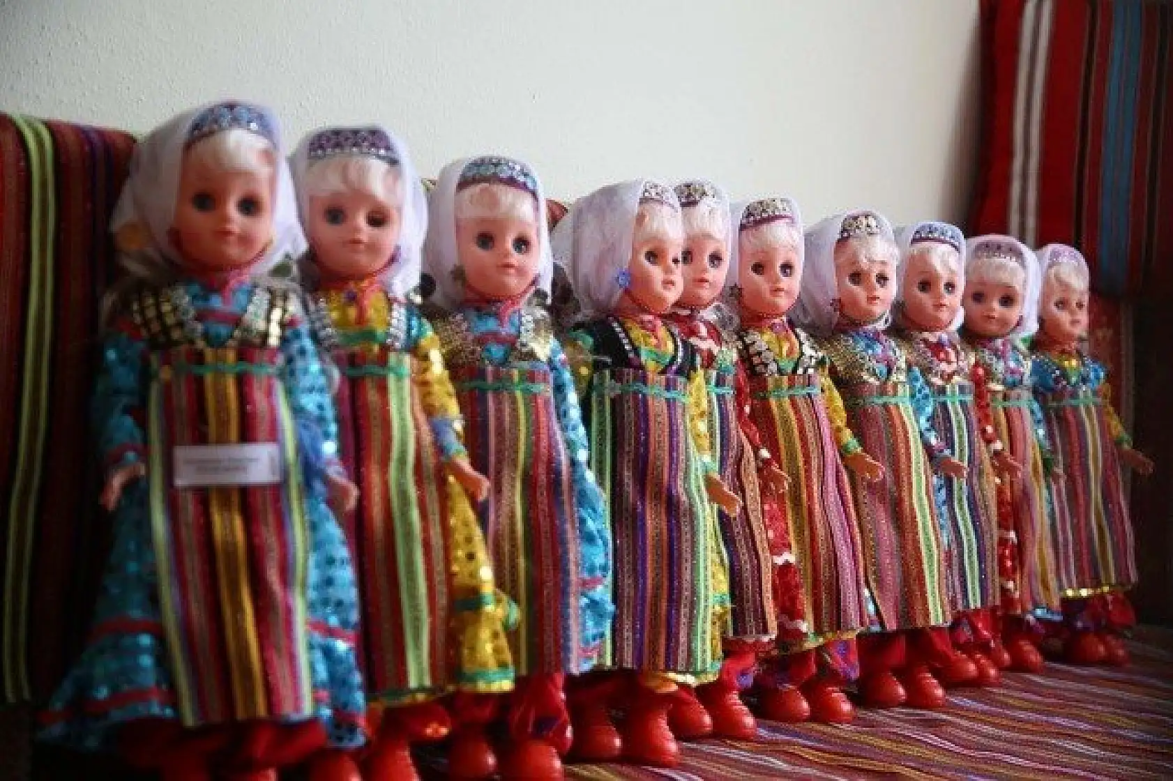 Geleneksel kıyafetli &quotPınar bebek" ilçenin sembolü olmaya aday