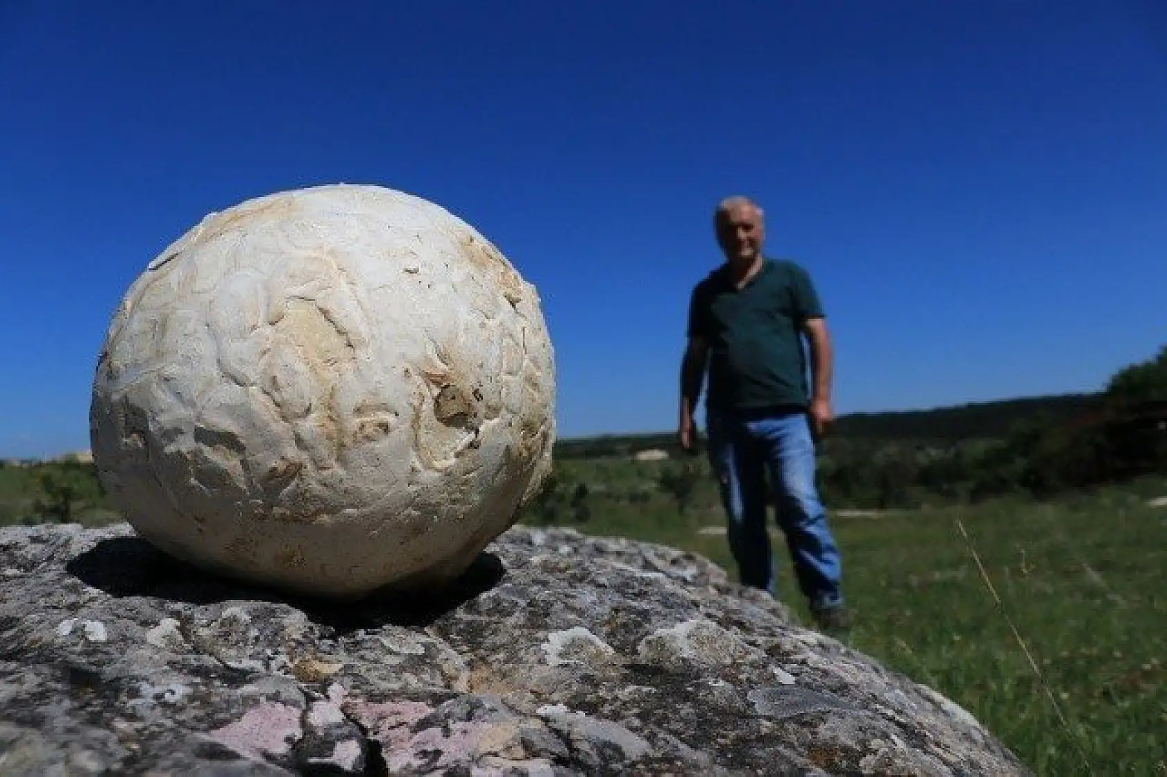 Top zannetti, 5 kilogram ağırlığında mantar çıktı